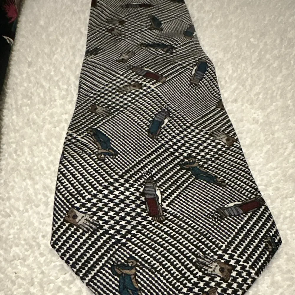 Ferrell-Reed for Black’s & Resilio Men’s 3 Pc 100% Silk Novelty Pointed Ties